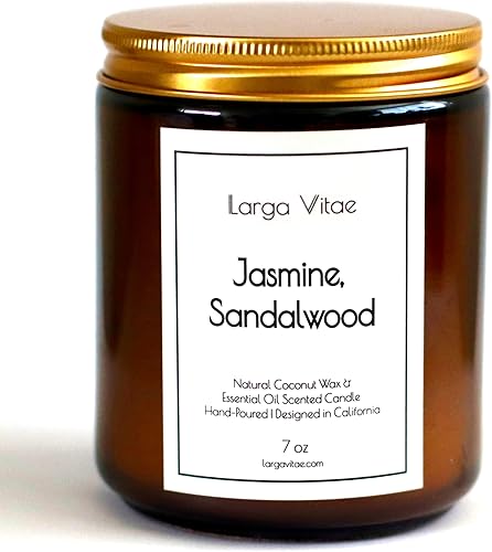 Miniatura 9 de Vela de aceite esencial de aromaterapia, pino natural, ciprés, madera de cedro, segura para personas y mascotas, cera de coco vegana orgánica pura y