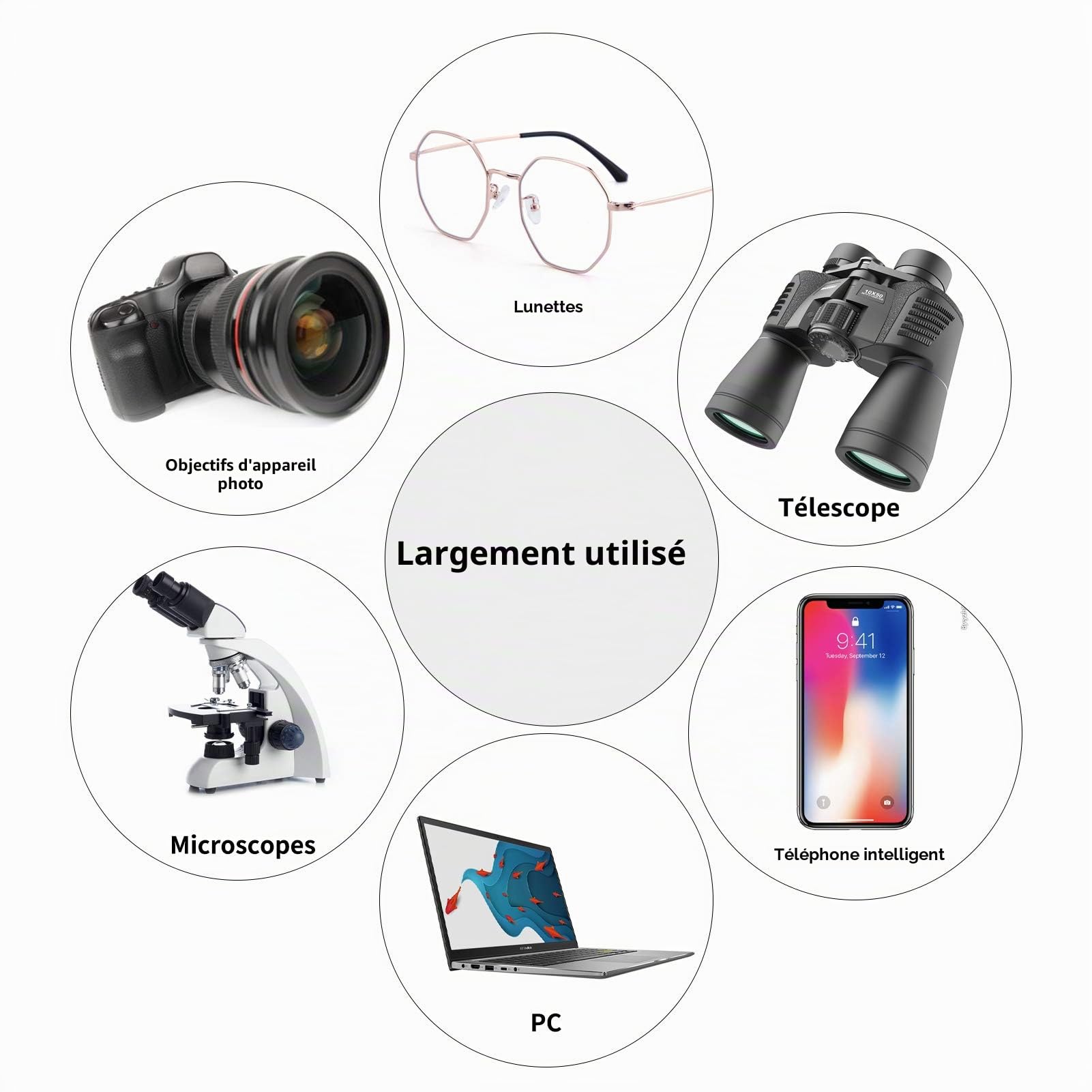 Kit de Nettoyage pour appareils Photo Reflex numériques avec tampons de Nettoyage APS-C, Chiffons en Microfibres, Stylo de Nettoyage d'objectif, pour Les objectifs d'appareils