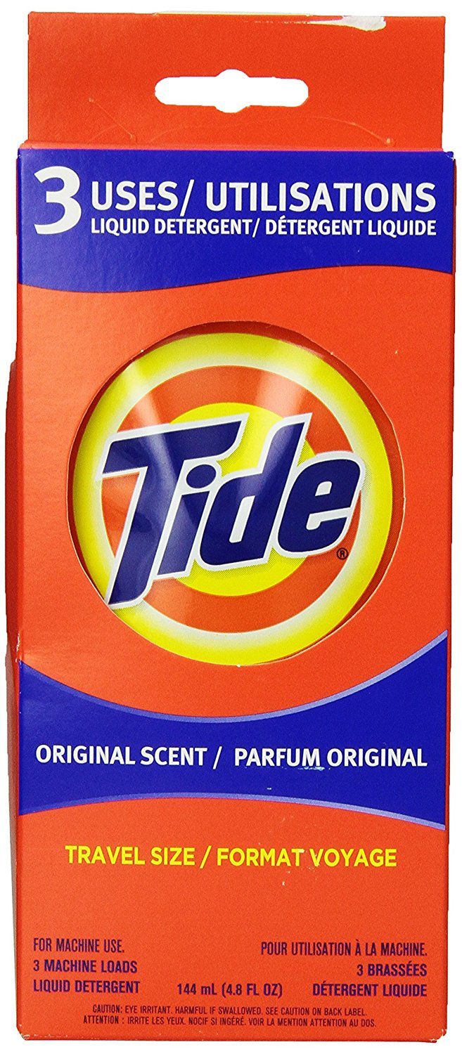 Tide Liquid Detergent Single Loads (3-Count)