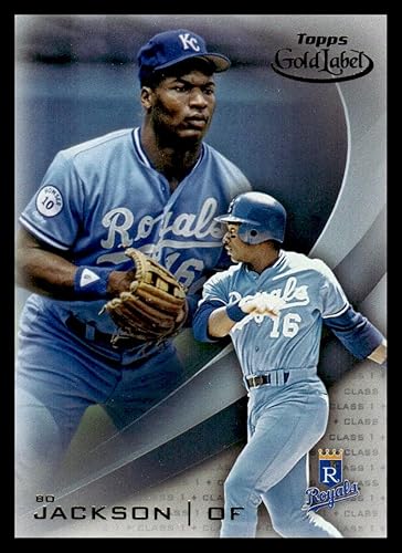 2016 Topps Gold Label Class 1 Blue #16 Bo Jackson NM-MT Kansas City Royals Baseball Trading Card