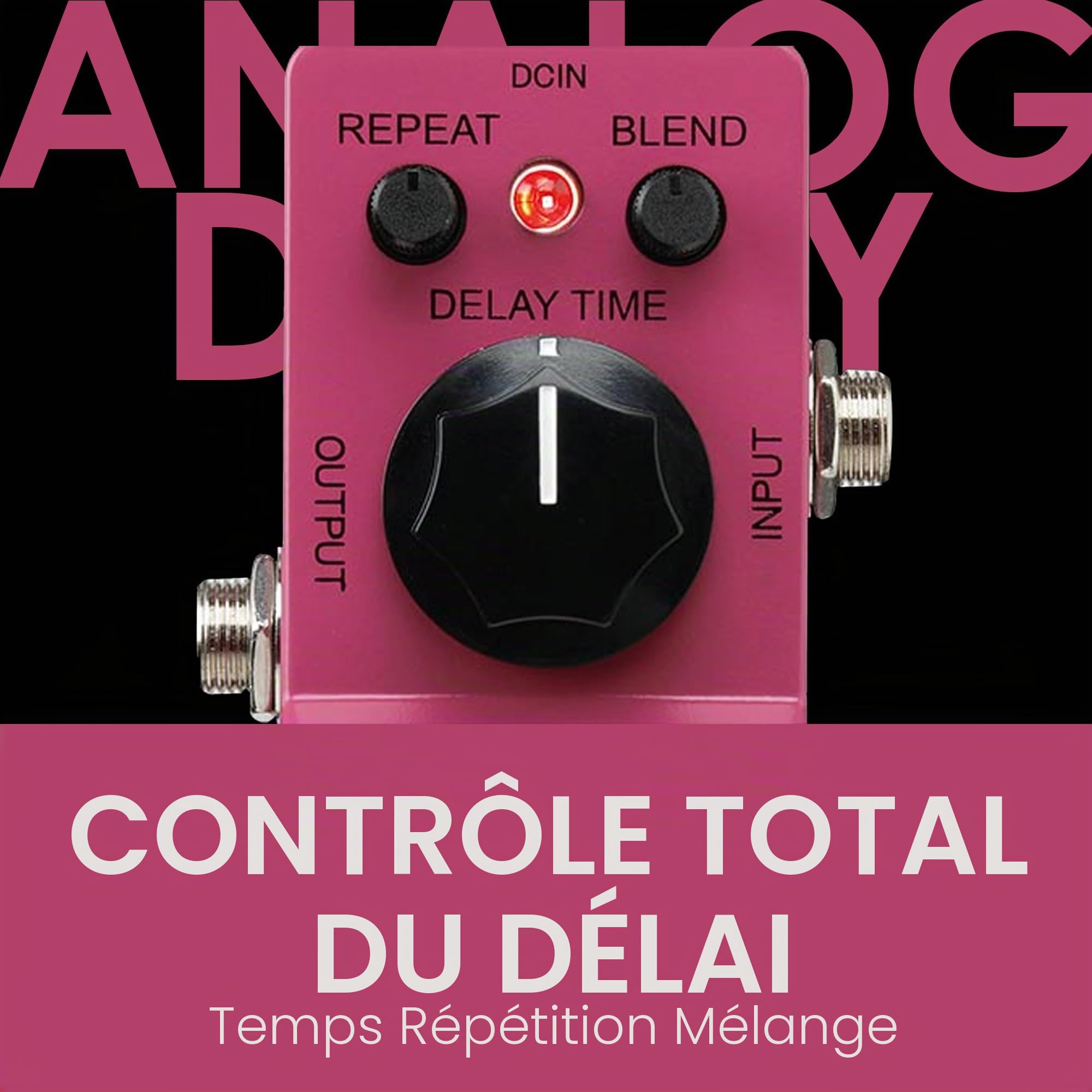 Ibanez ADMINI Délai Analogique Mini compact effects pedal, Délai Analogique