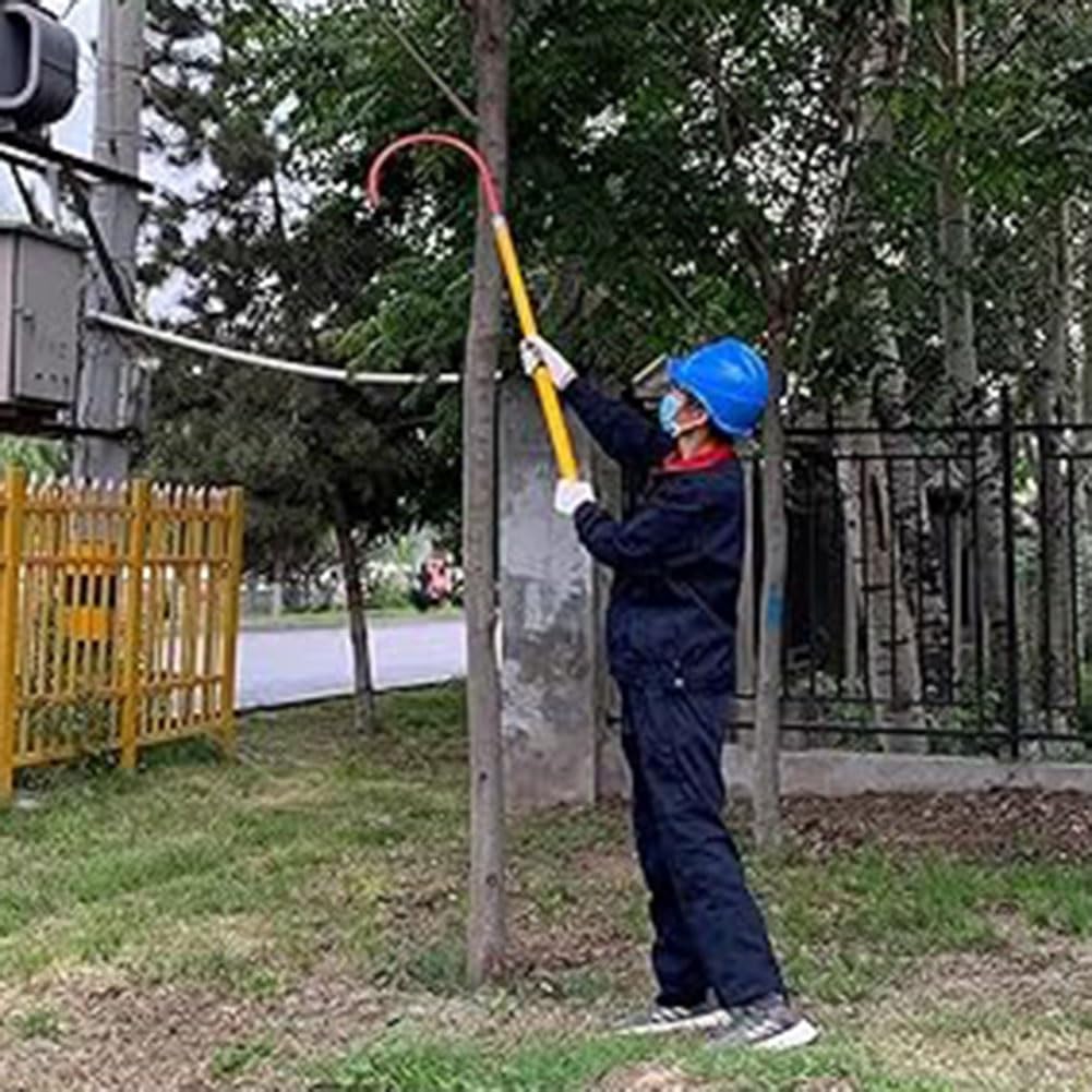 Hak ratunkowy wysokiego napięcia – odłączany drążek ratunkowy dla elektryków, reagowania w sytuacjach awaryjnych, szybkiego ratunku, sprzęt bezpieczeństwa, trwała i lekka konstrukcja