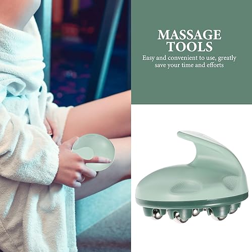 Miniatura 2 de 4 herramientas de masaje de bolas de rodillo masajeador portátil de sostenido - herramientas de masaje de pies de cuello y hombro masajeador