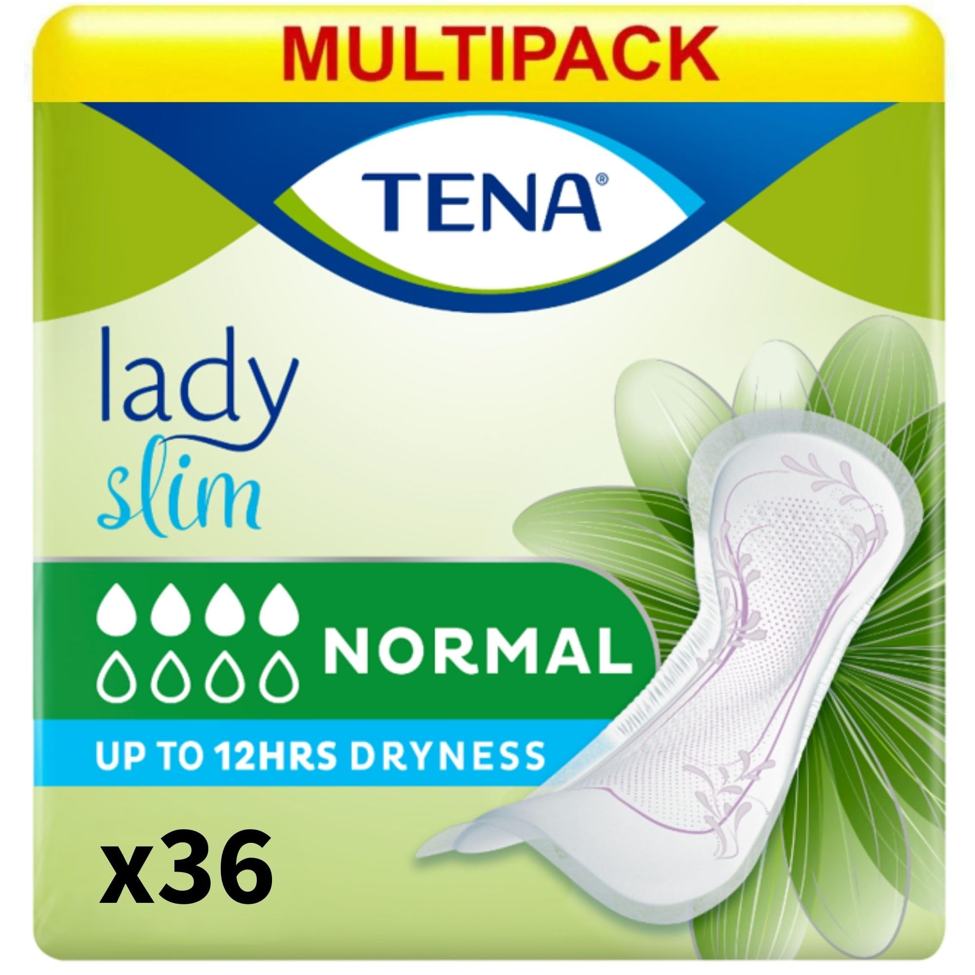 TENA Lady Normal Pads for Medium Bladder Weakness | 36 Pcs | Incontinence Pads Women | 27.7 Cm Long | Discreet & Secure | World's Leading Incontinence Brand-image-21