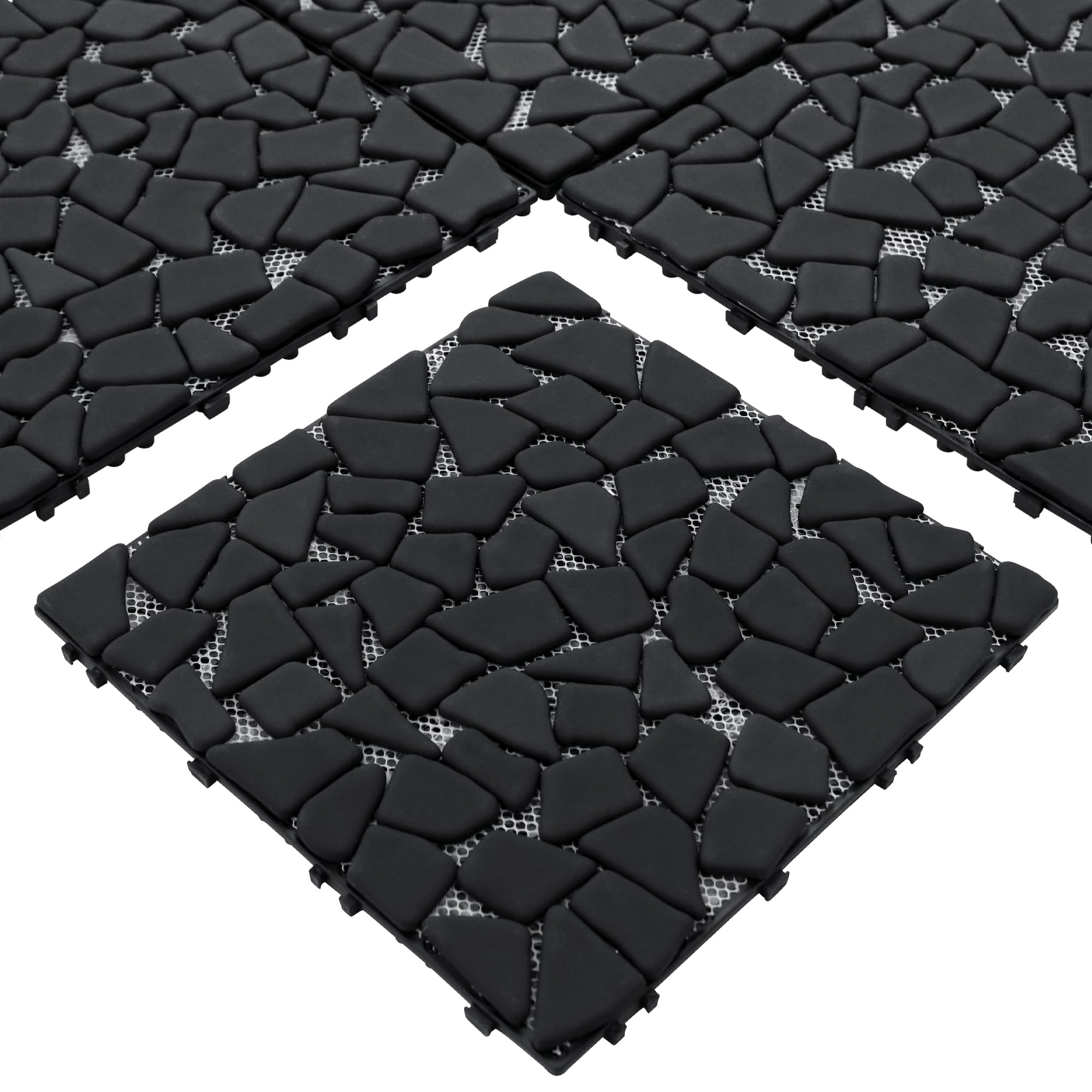 LOD PRODUCTS × 1SLOW PRODUCTS SO-DECK BK Amazon.com: SUNWINGS 4PCS Natural Stone Interlocking Deck