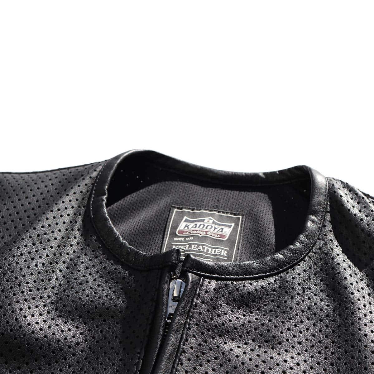 カドヤ・パンチングレザー半袖 楽天市場】KADOYA【カドヤ】 K'S LEATHER パンチングメッシュ