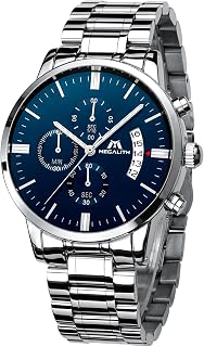 MEGALITH Mens Watch Analog Silver: