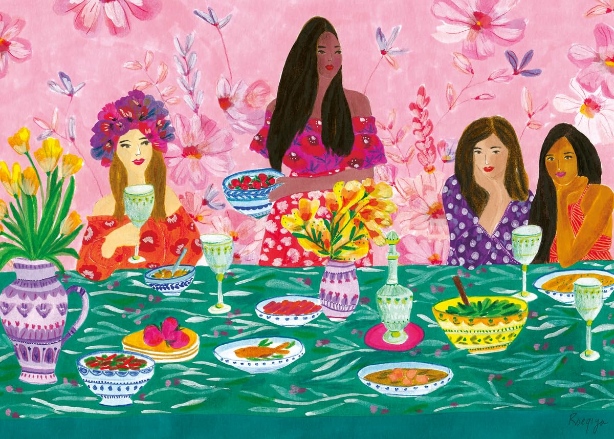 Wonder Forge Damen-Brunch 1000 Teile Puzzle Für Erwachsene – Lebendige Motive, Perfekt Sitzende Teile, Nachhaltig