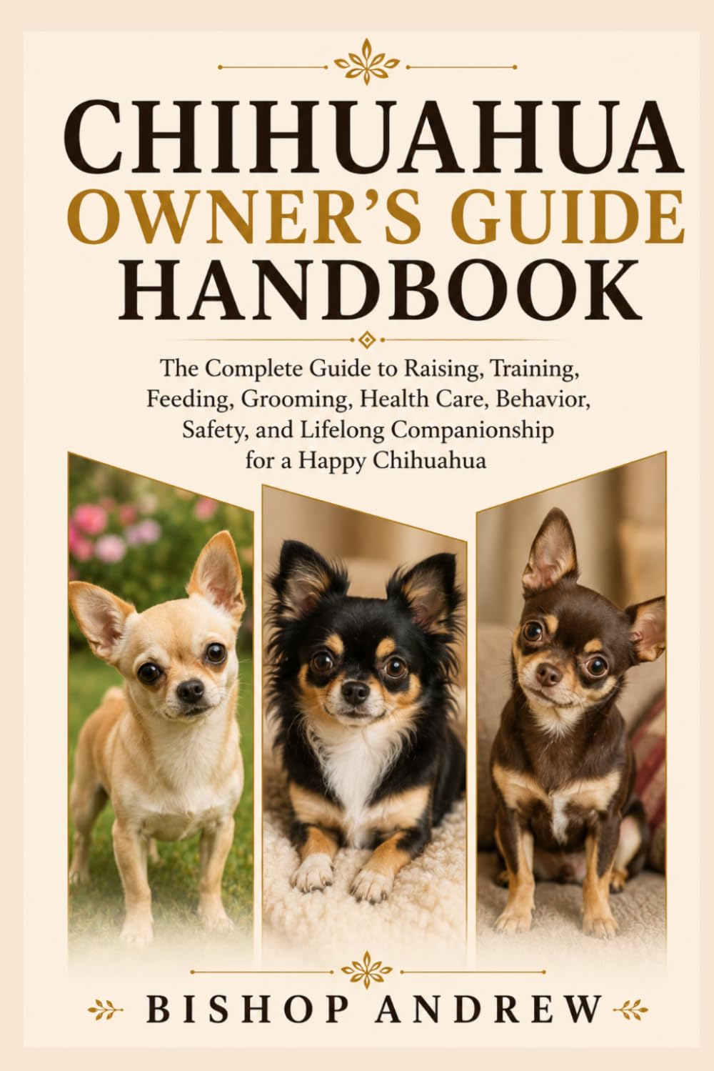 Chihuahua Owner’s Guide Handbook: The Complete Guide to Raising, Training, Feeding, Grooming, Health Care, Behavior, Safety, and Lifelong Companionship for a Happy Chihuahua