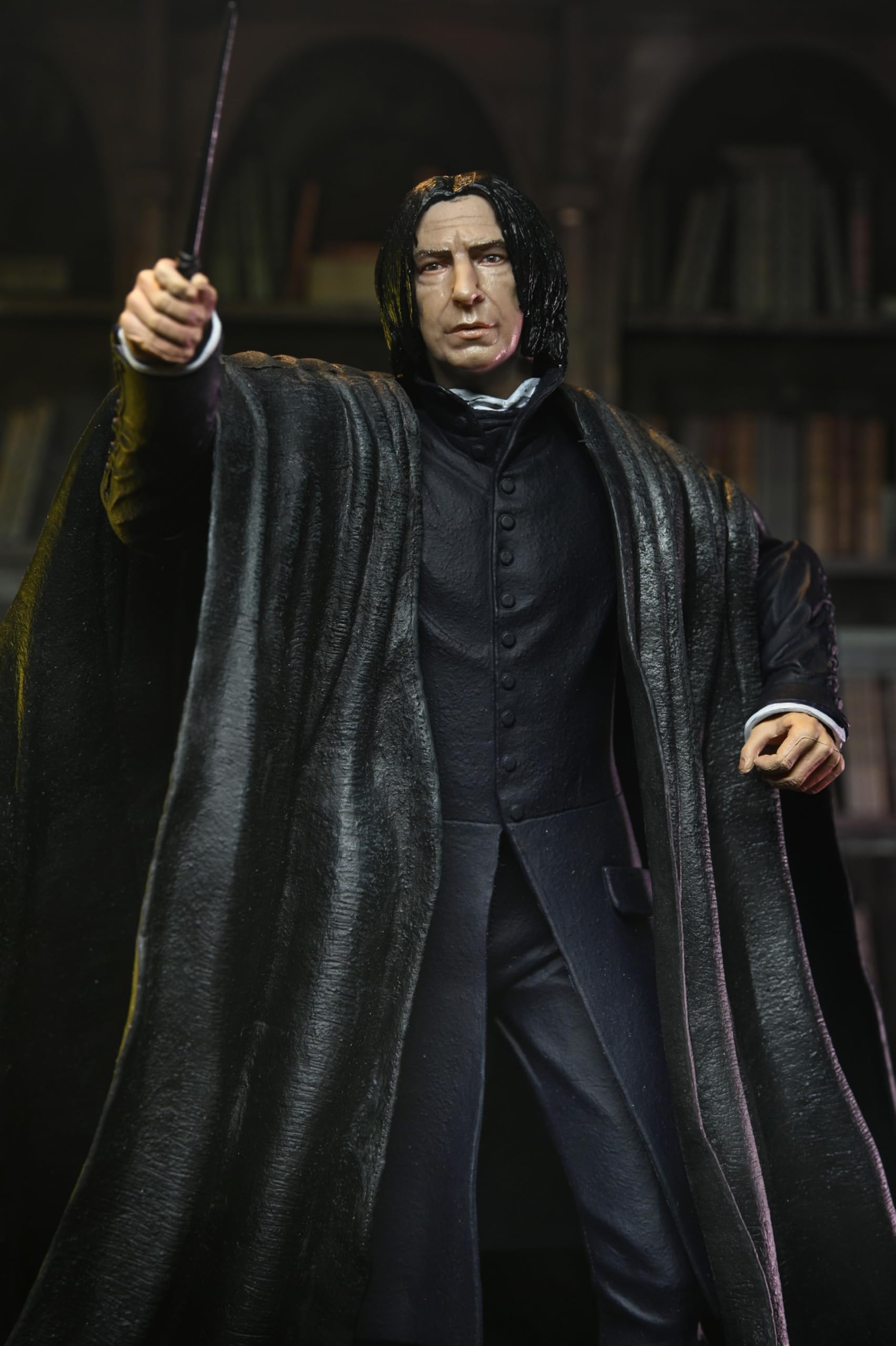 NECA - Harry Potter - Legacy Collection Severus Snape Figura de acción a escala de 7 pulgadas