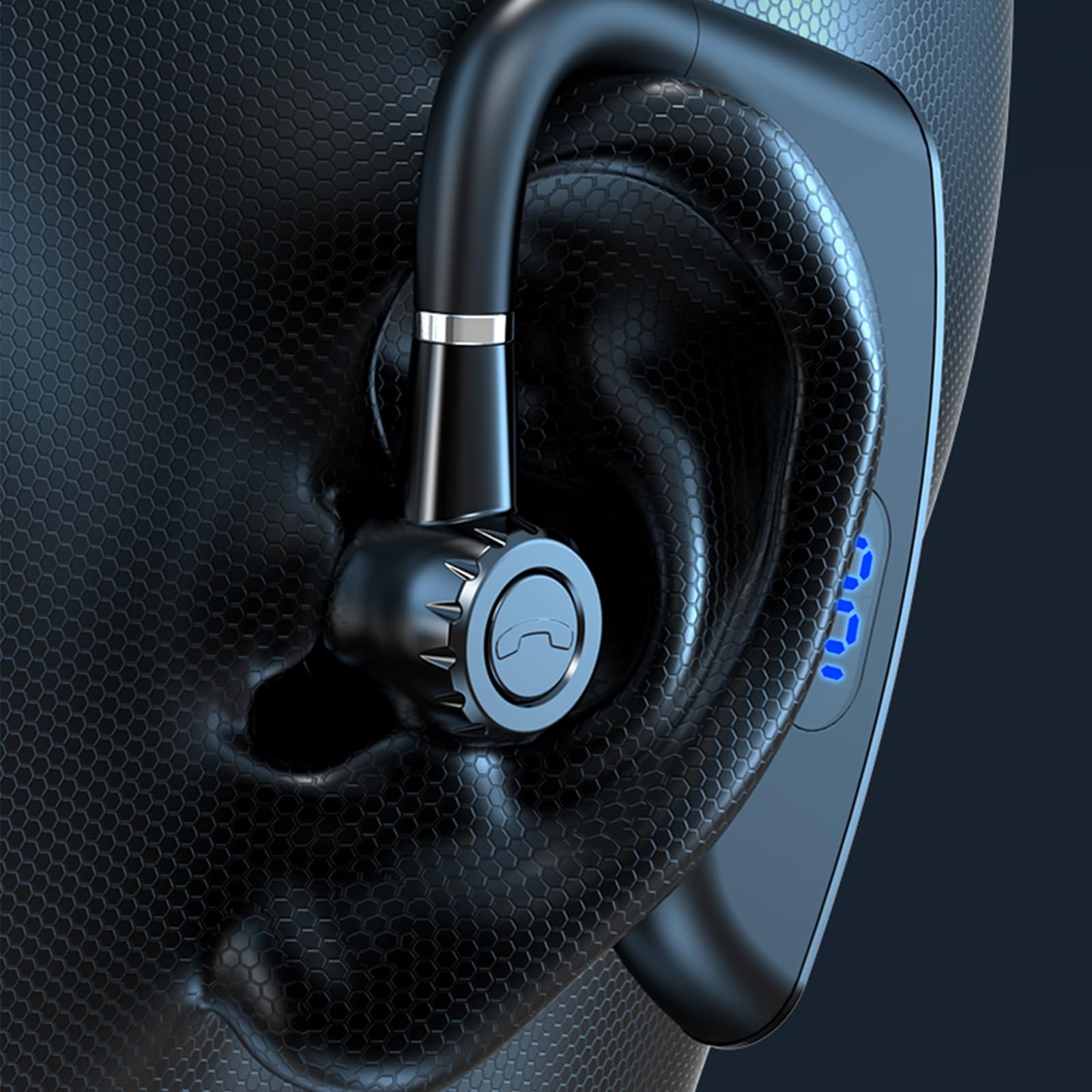 Amazon.co.jp: Bluetooth ヘッドセット 片耳 左右耳兼用 Bluetooth V5