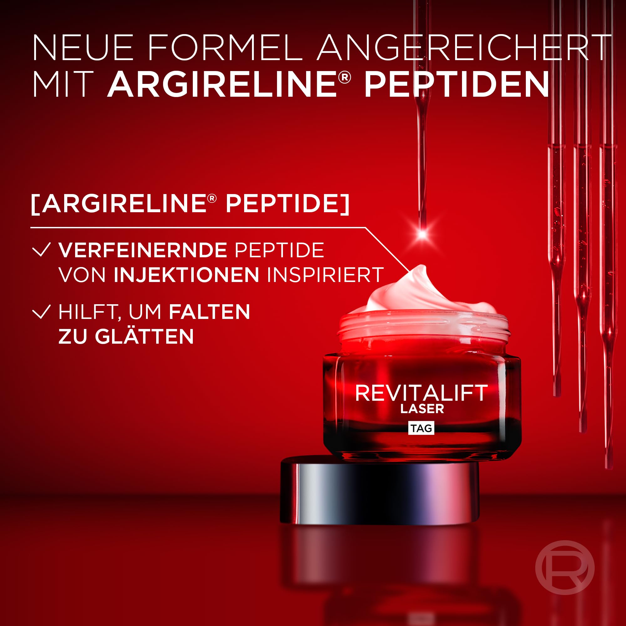 L'Oréal Paris Dreifach-Power Anti-Aging Set, Serum 30 ml und Tagescreme 50 ml, mit 3-fach Wirkung, gegen Falten, mit Pro-Retinol, Hyaluron und Vitamin C, Revitalift Laser, Amazon Exklusiv