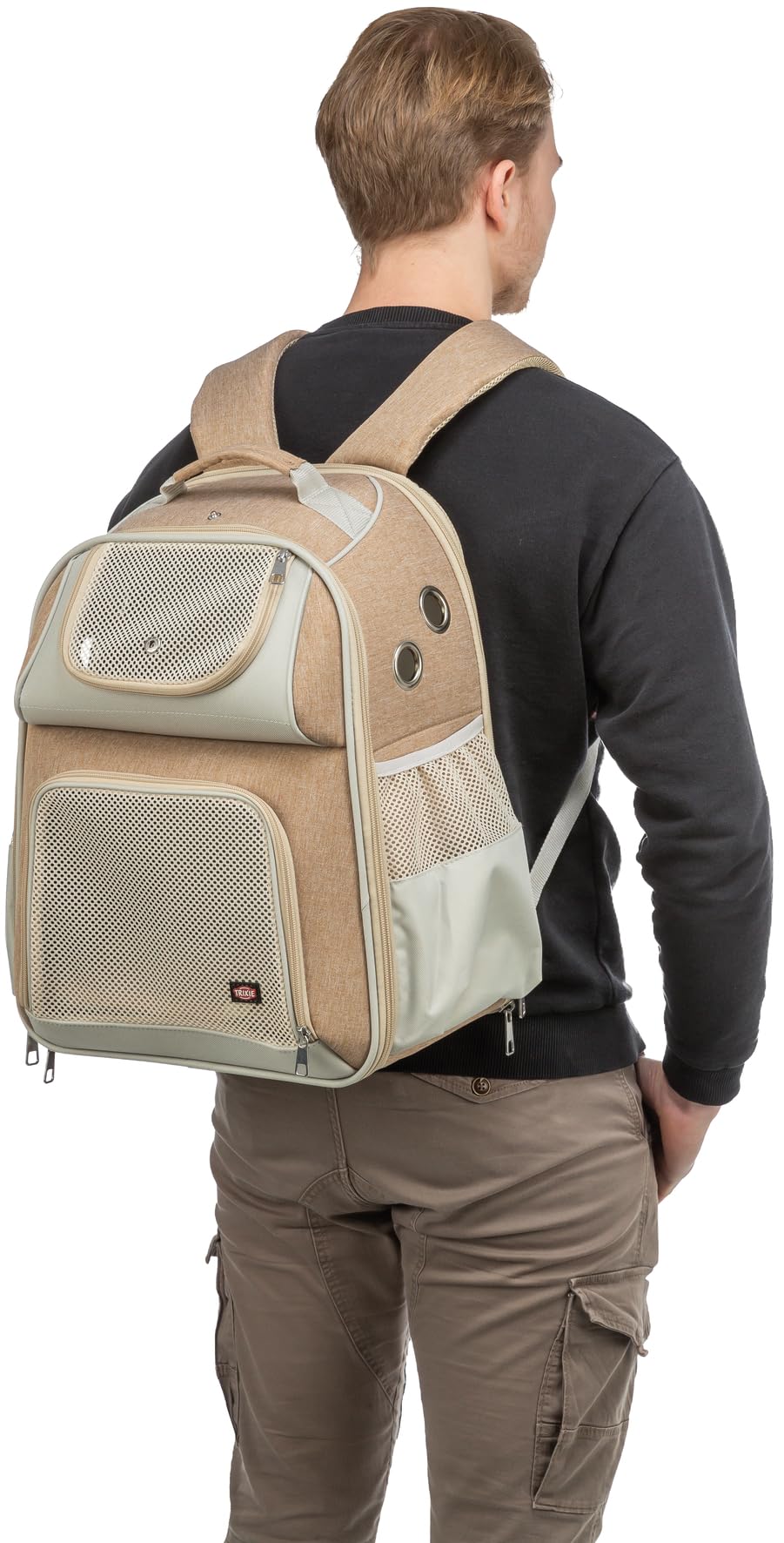 Zaino Porta Animali William Trixie - Poliestere Impermeabile Per Trekking E Viaggi - Foto 6