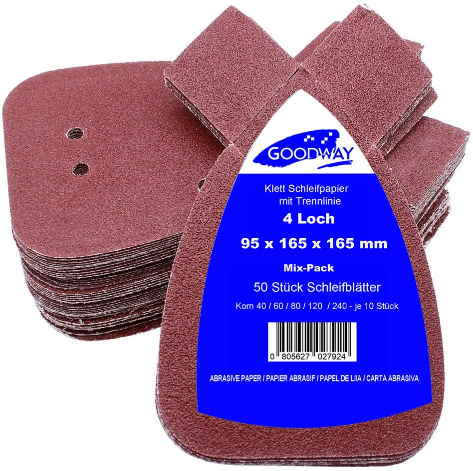 Lot 15 Feuille Papier De Verre Silex Abrasif 230 X 280 Mm Grain 40 80 100 150 SCID | Leroy Merlin