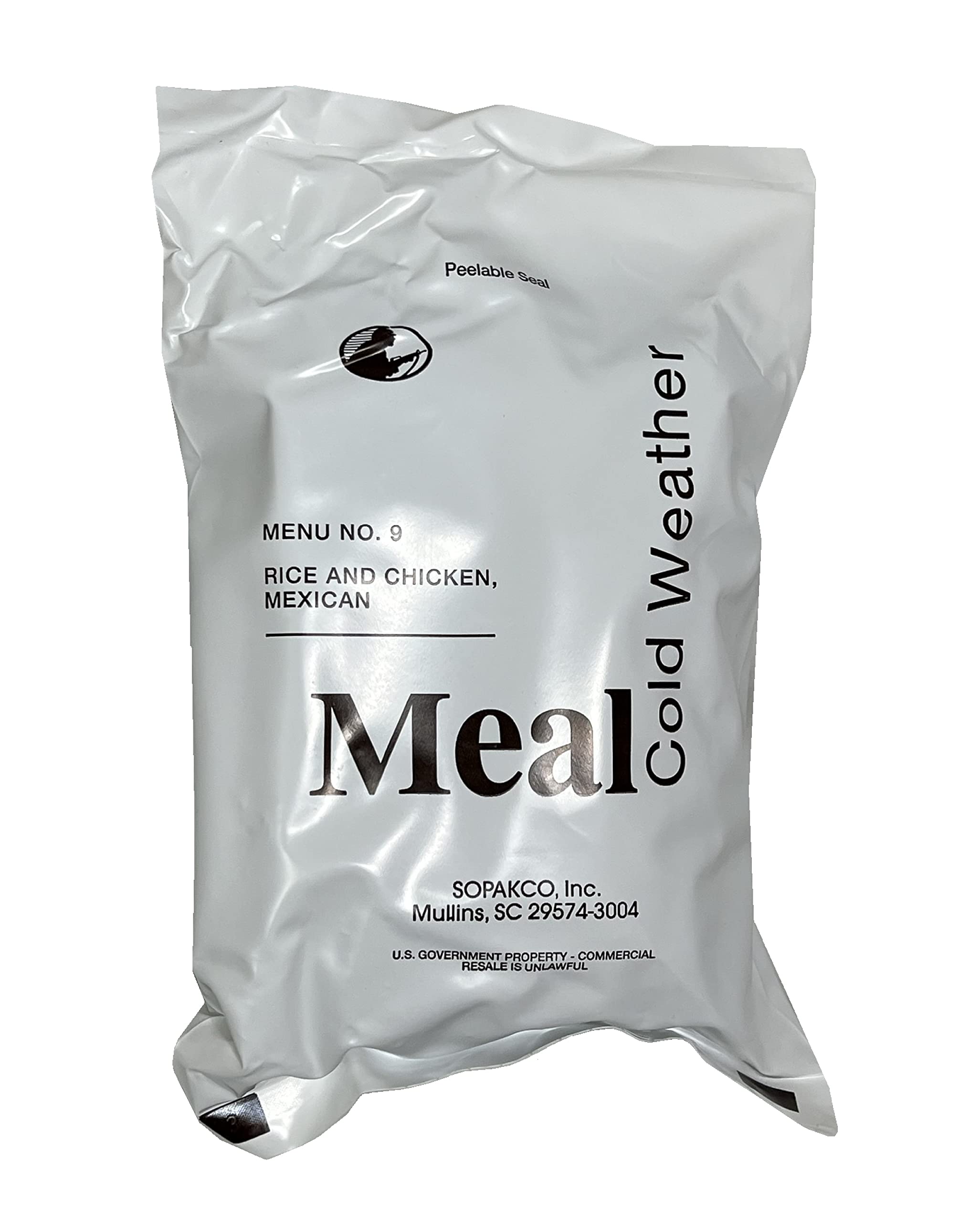 Amazon.com: Cold Weather MRE Meal Ready to Eat USGI Menu #9 Rice