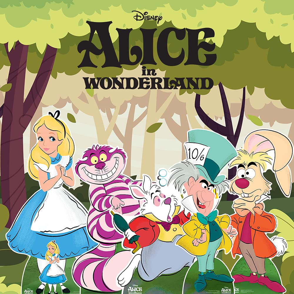 Disney Star Cutouts., Cartoncino, Cuori in Piedi., 131 x 95 x 131 cm