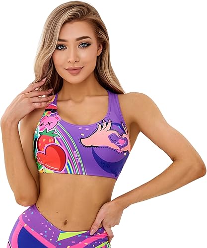 Bona Fide Sujetadores deportivos para mujer, sujetadores deportivos de alto impacto con alto soporte para mujer, diseñados para gimnasio, correr y