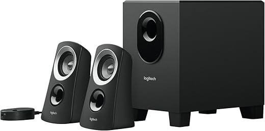 Logitech Z313 2.1 Sistema di Altoparlanti Multimediali con Subwoofer, Audio...