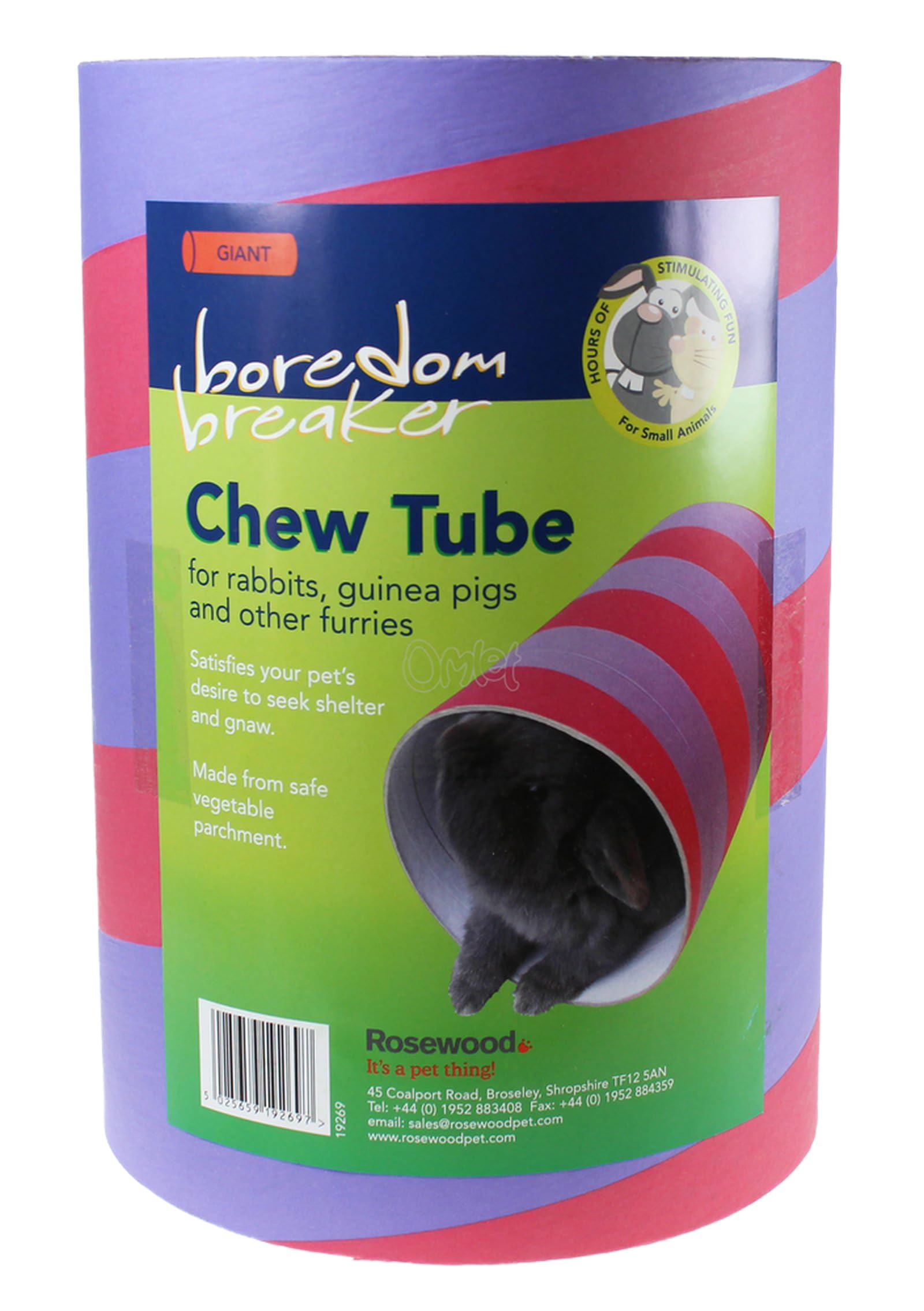 Rosewood Boredom Breaker Rabbit Tube Gnt