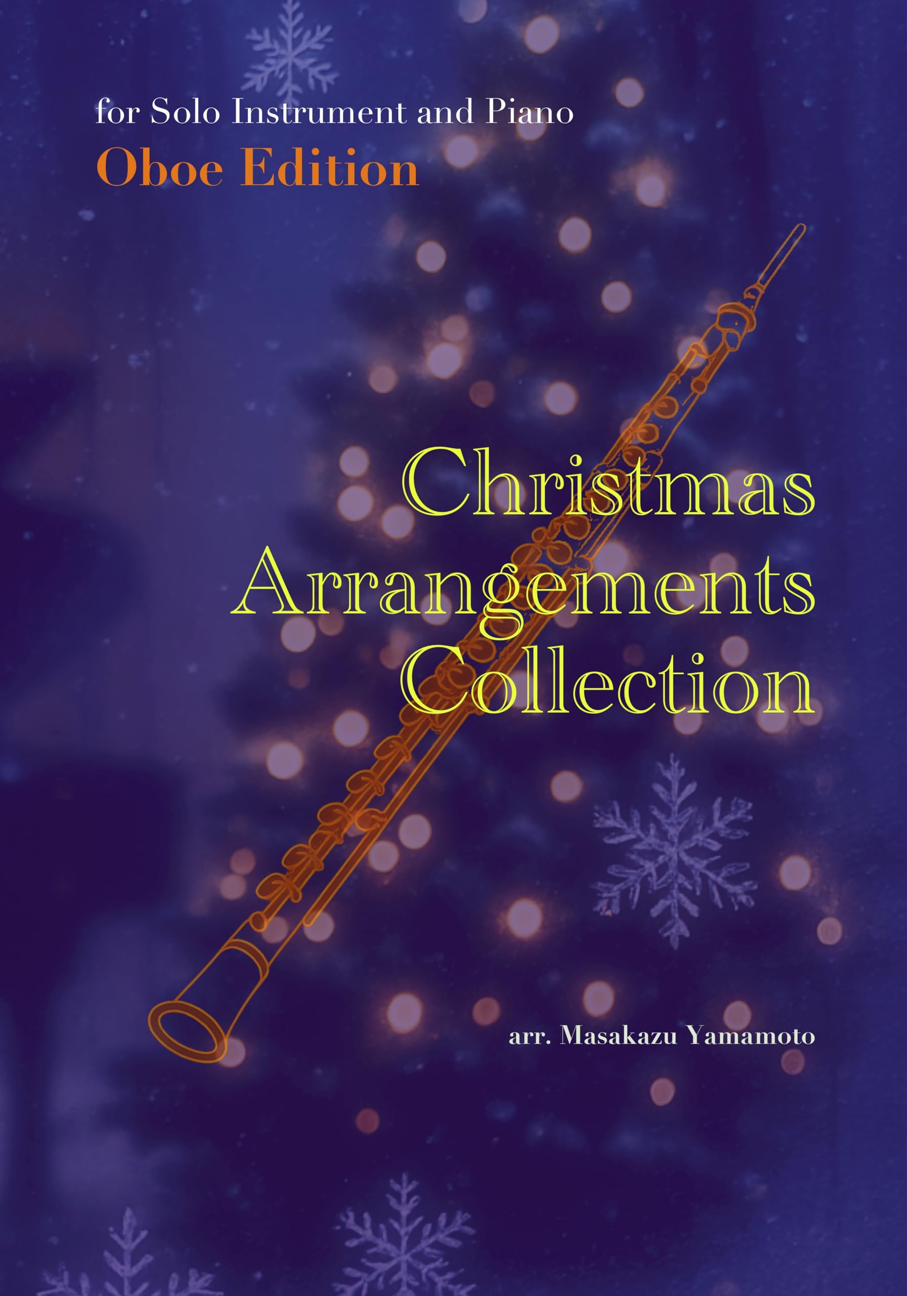 Partitions hautbois Noël faciles à lire Christmas Arrangements English Edition