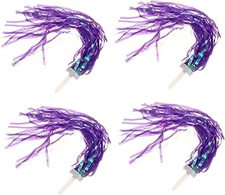 BESPORTBLE 4 Pares De Cinto De Corda Contas A Granel Guidão Fitas De Fita Para Guiador Alça Flâmulas De Guidão Flâmulas De Guidão Para Bicicletas Flâmulas De Guidão Borla Triciclo