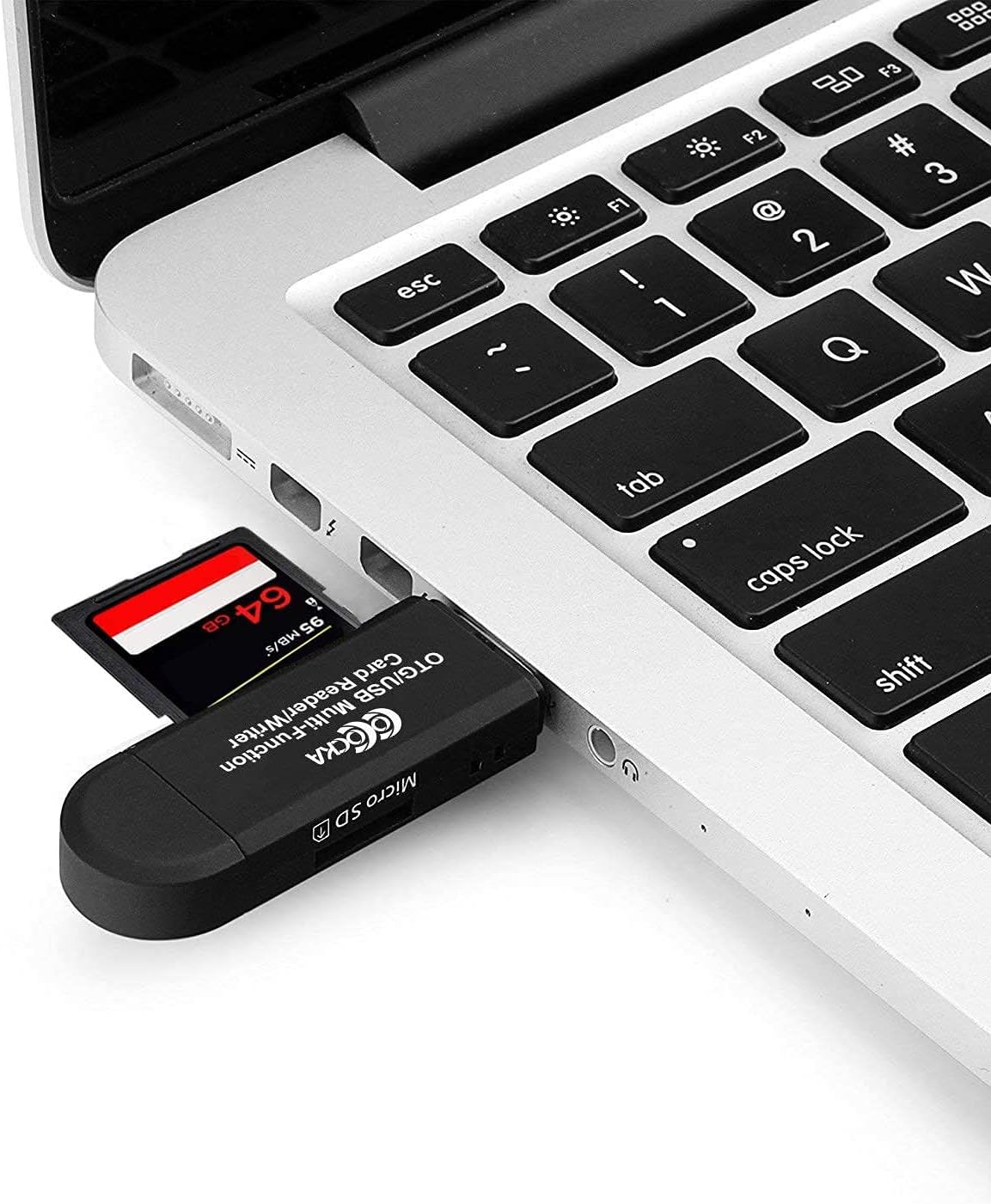 USB SD Card Reader, COCOCKA Micro SD/TF Flash Card Reader, Memory Card Reader, SD Card Adapter with OTG Function for PC/Laptop/Android Phone/Tablets (USB 2.0) : Electronics