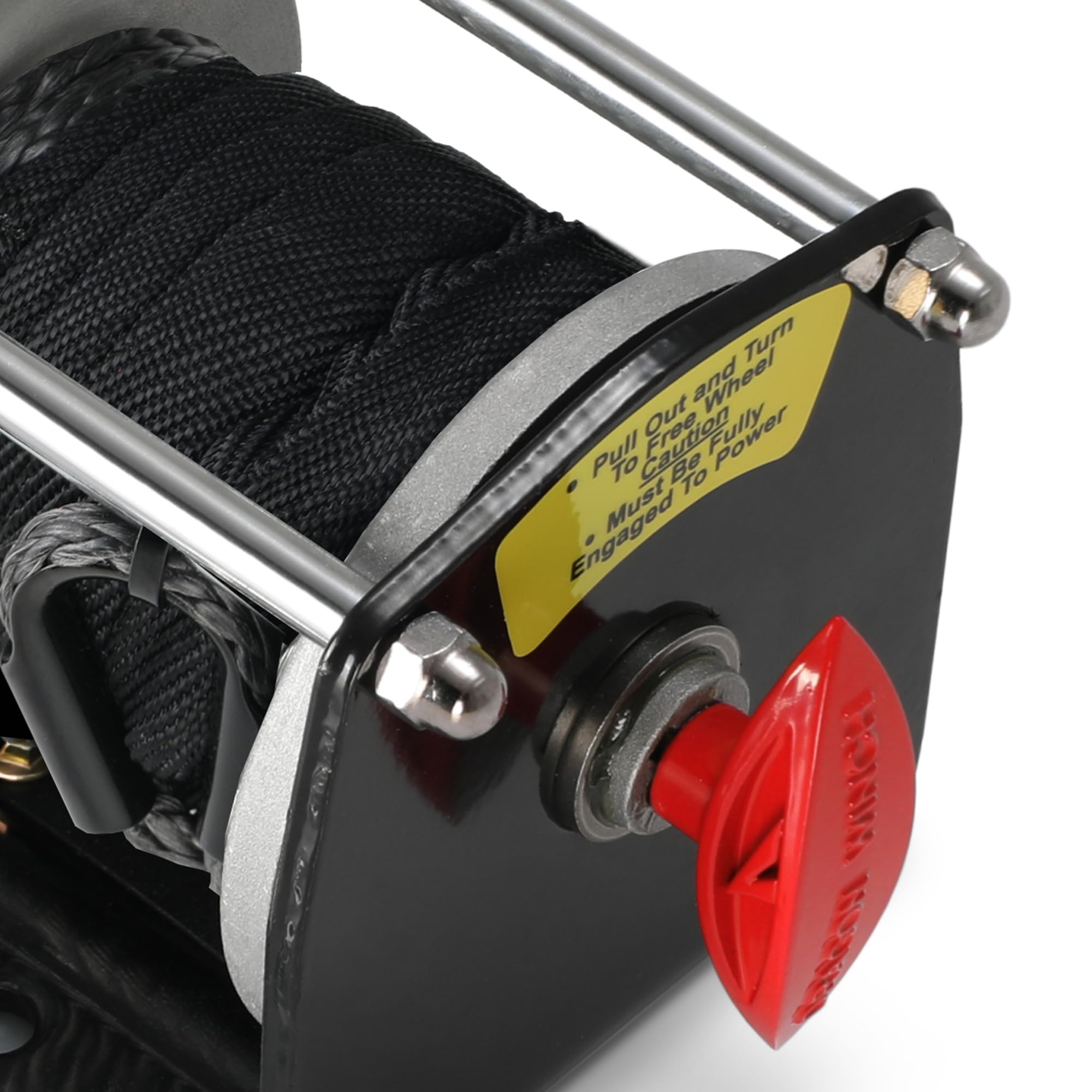 Cabrestante Eléctrico 12V 3000 lbs / 1360 kg – DRAGON WINCH Serie Maverick – Malacate Eléctrico potente 1.4 CV, Cuerda Sintética 10m para Quad, ATV, UTV, Arados – Mando a Distancia Inalámbrico