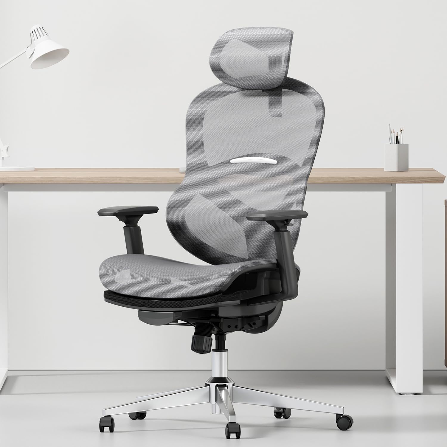 Hbada Ergonomic Office Chair Mesh Desk Chair with Ergonomic Adjustment