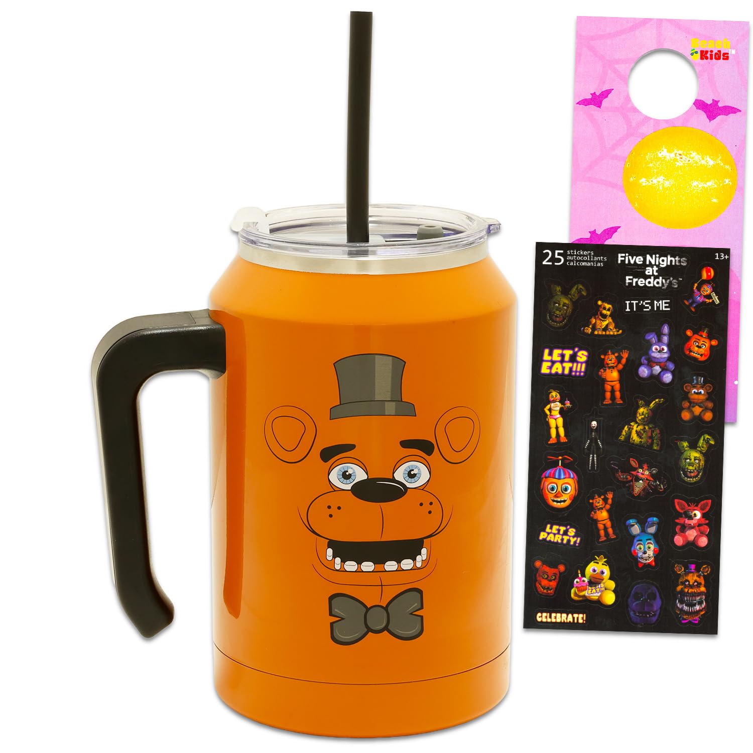 Amazon.com: Five Nights at Freddy's Travel Cup Set - Bundle with
