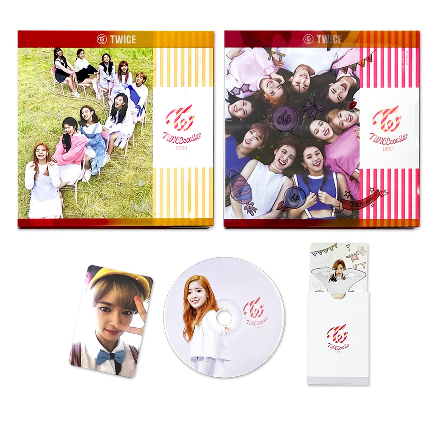 TWICECOASTER : LANE 1 TT [Ramdom Ver.] + 5 Extra Photocards by