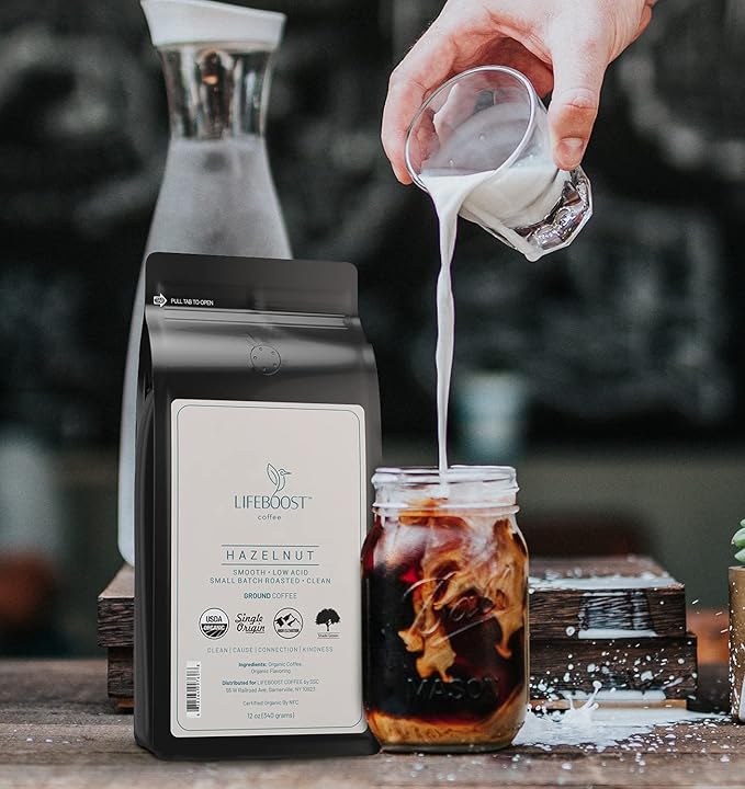 If you have been searching for a coffee that is easy on the stomach and natural, look no further than Lifeboost Coffee. The unique washing, sun-drying, and humidity process, along with a "rest" period for the beans, makes this low acid coffee perfect for those with stomach discomfort or teeth sensitivities. Certified organic and 3rd party tested for mycotoxins, heavy metals, pesticides, and other toxins, you can enjoy a cup of Lifeboost Coffee with peace of mind and pure enjoyment.