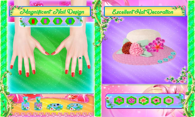 Fairy Tale Fashion Salon - Spa, Make Up and Dress Up - Fairy Tale Princess  Makeover Game