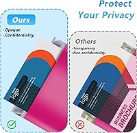 Vista 5 de Thank You - Sobres de polietileno de 10 x 13 pulgadas, 100 unidades, bolsas de envío impermeables y resistentes al desgarro para ropa, bolsas