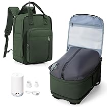 BJLFS Borse da Cabina per Ryanair 40x30x20 Zaino Wizzair Sottovuoto da viaggio 40x20x25 Bagaglio a Mano con compressione sottovuoto,Zaino Easyjet 45x36x20,Zaini Casual per laptop