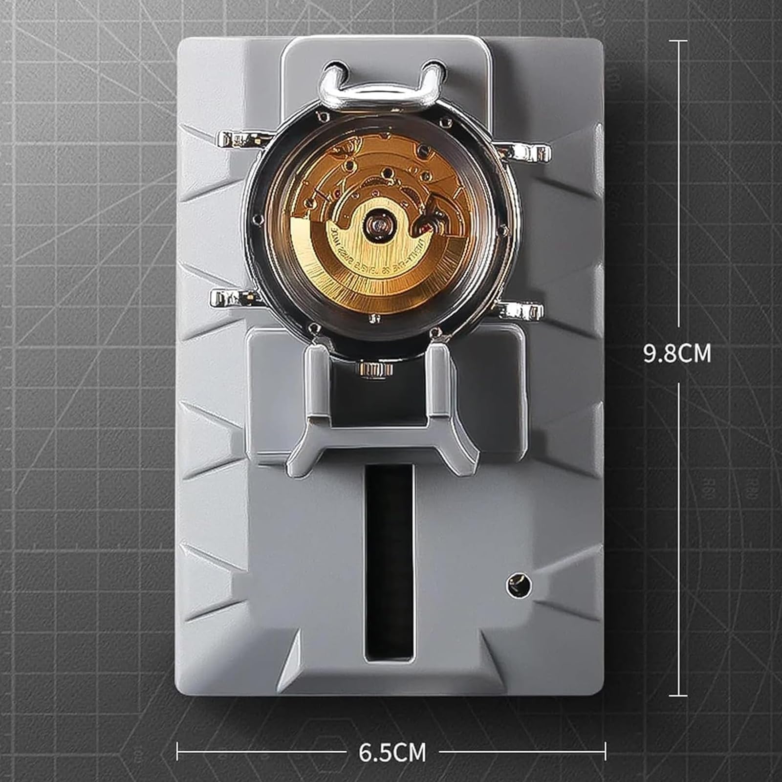 Strumento di Tester per Orologi, Strumento di Calibrazione per Orologi Meccanici con Indicatore, Design Senza Batterie, Alte Prestazioni, Ideale per Riparazioni Fai da Te E Test di Orologi