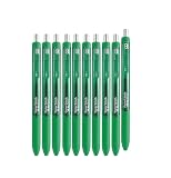 Paper Mate Inkjoy Gel Retractable Gel Ink Pens, Pack of 10 (Green, Medium Point) – view 1