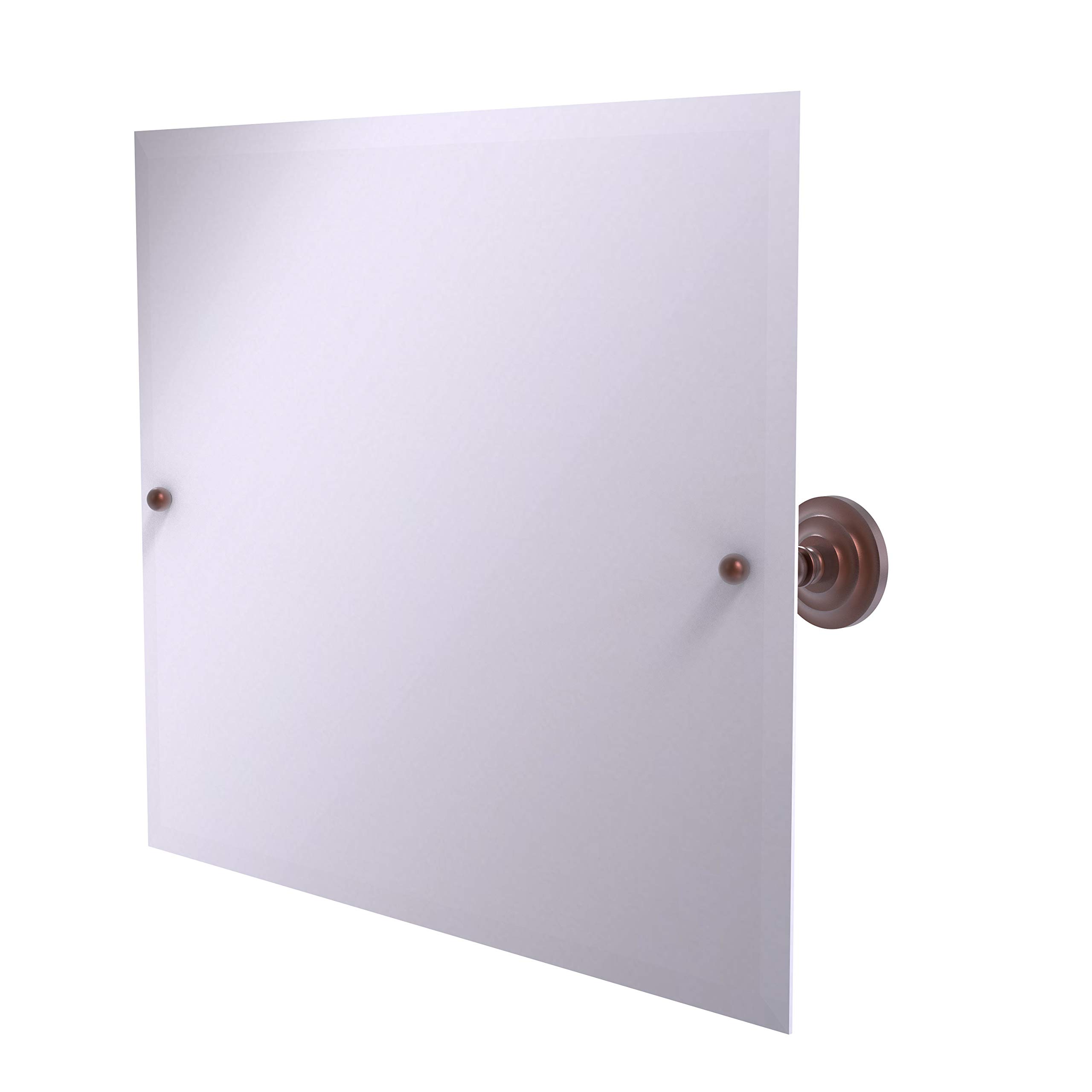 Allied BrassPQN-93-CA 21-Inch X 26-Inch Landscape Rectangular Tilt Mirror, Antique Copper