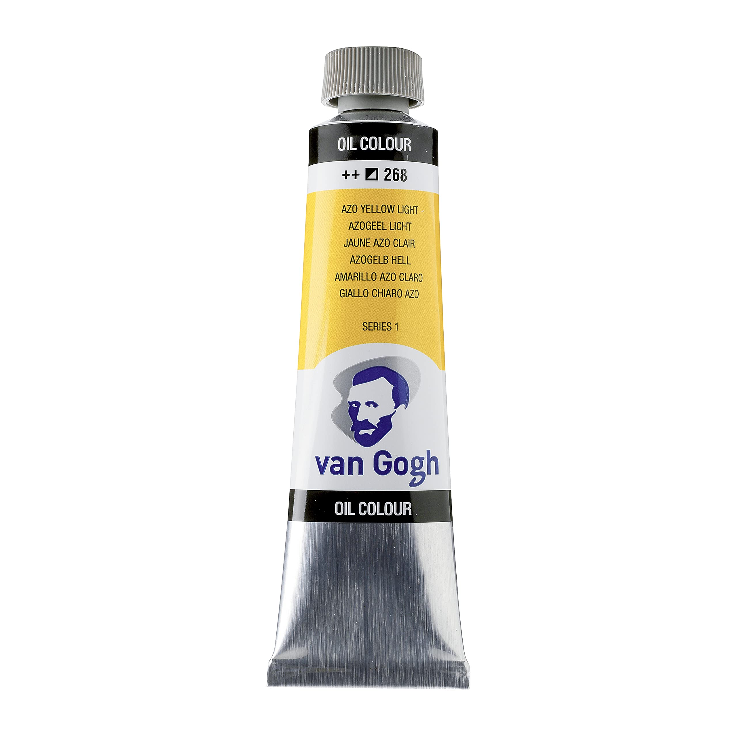 Van Gogh Oil Colour Paint, 40ml Tube, AZO Yellow Light 268 โ image 1