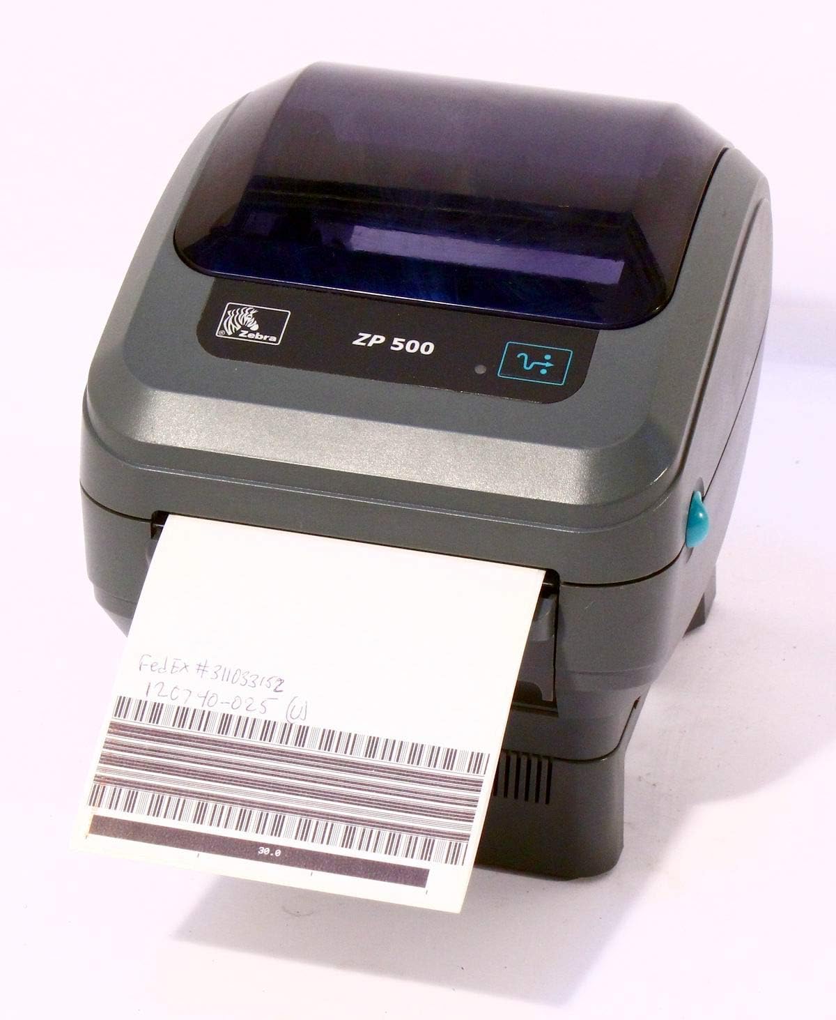 Zebra ZP 500 120740-025 Direct Thermal Barcode Label Printer USB Peeler 203DPI