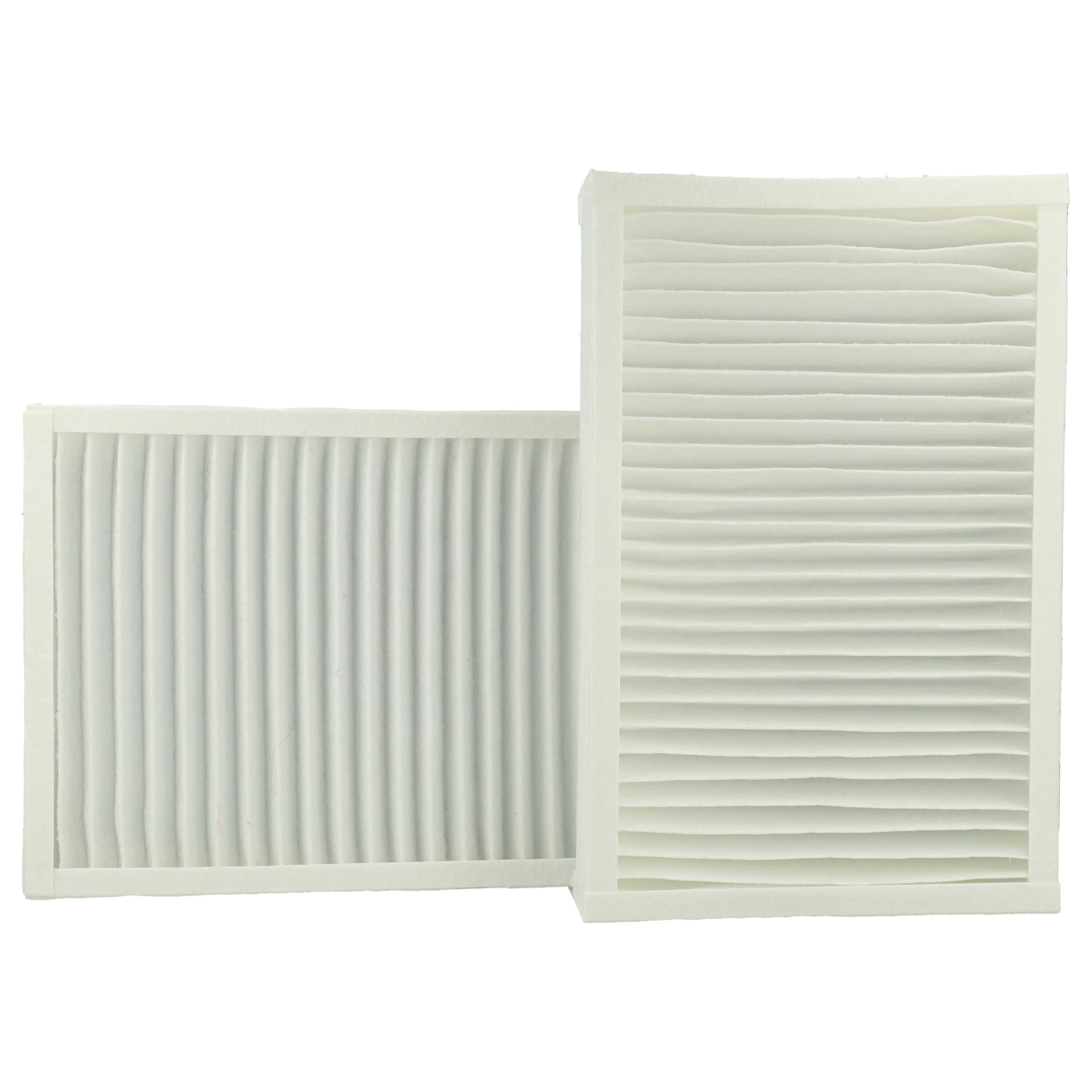 vhbw set di filtri (4 pezzi) compatibile con Viessmann Vitovent 200-C unità di ventilazione - filtro aria di scarico (G4), filtro aria di mandata (F7)