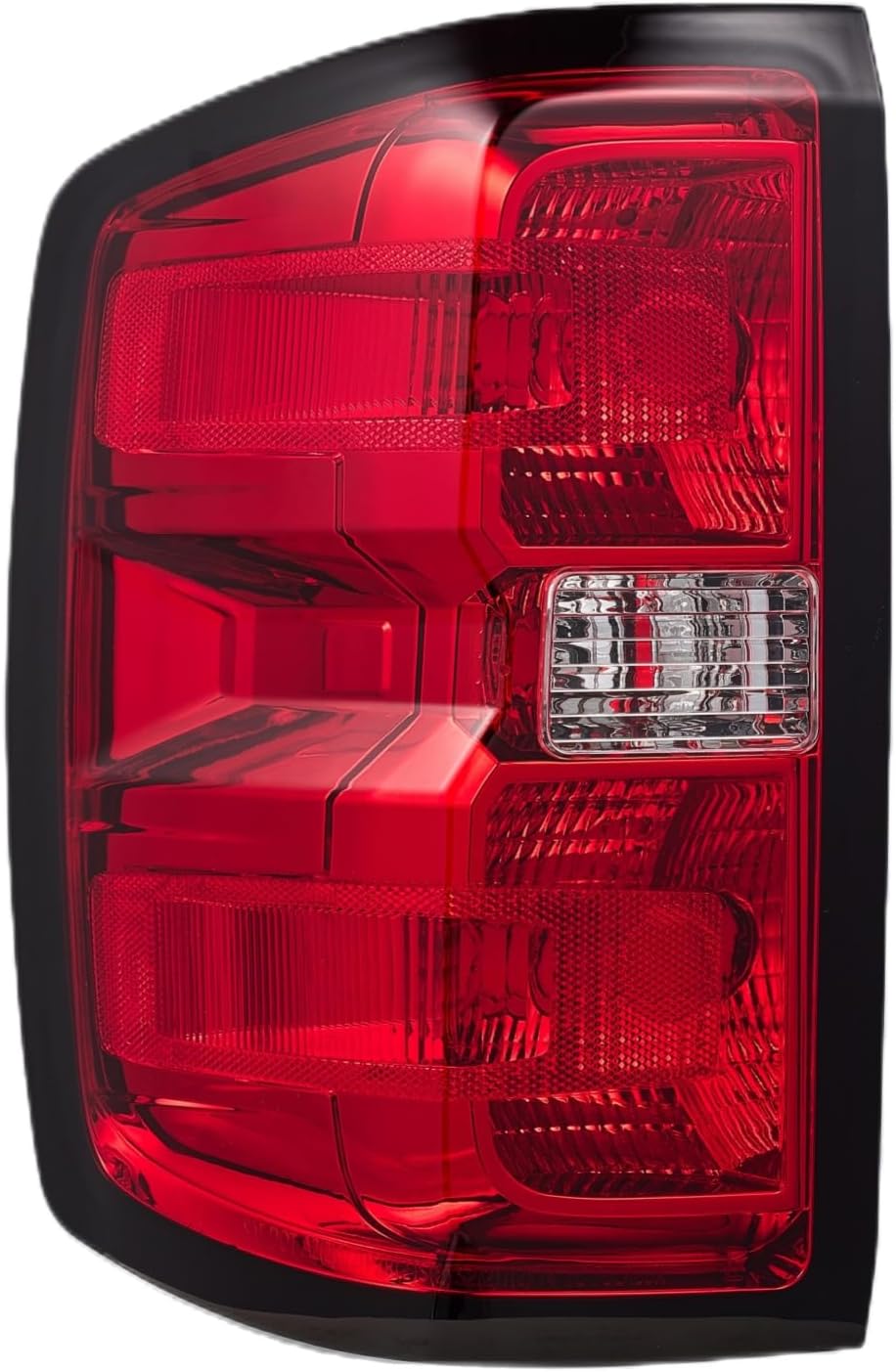 Tail Lights Rear Lamp Brake lights Compatible with Chevy Chevrolet Silverado 1500 2500 3500 2014-2019, GMC Sierra 2500 3500 2015-2019,Without Wiring Kit and Bulbs, (Left-Driver side)