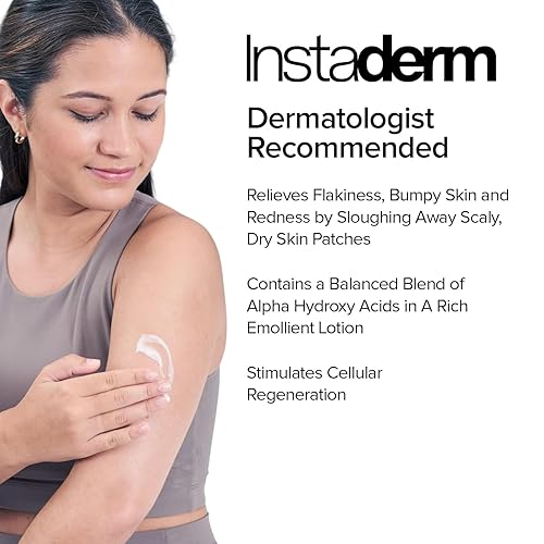 Miniatura 2 de Tratamiento de queratosis pilaris- Borrador de golpes KP. Loción hidratante exfoliante suavizante para condiciones de piel áspera, seca, escamosa y