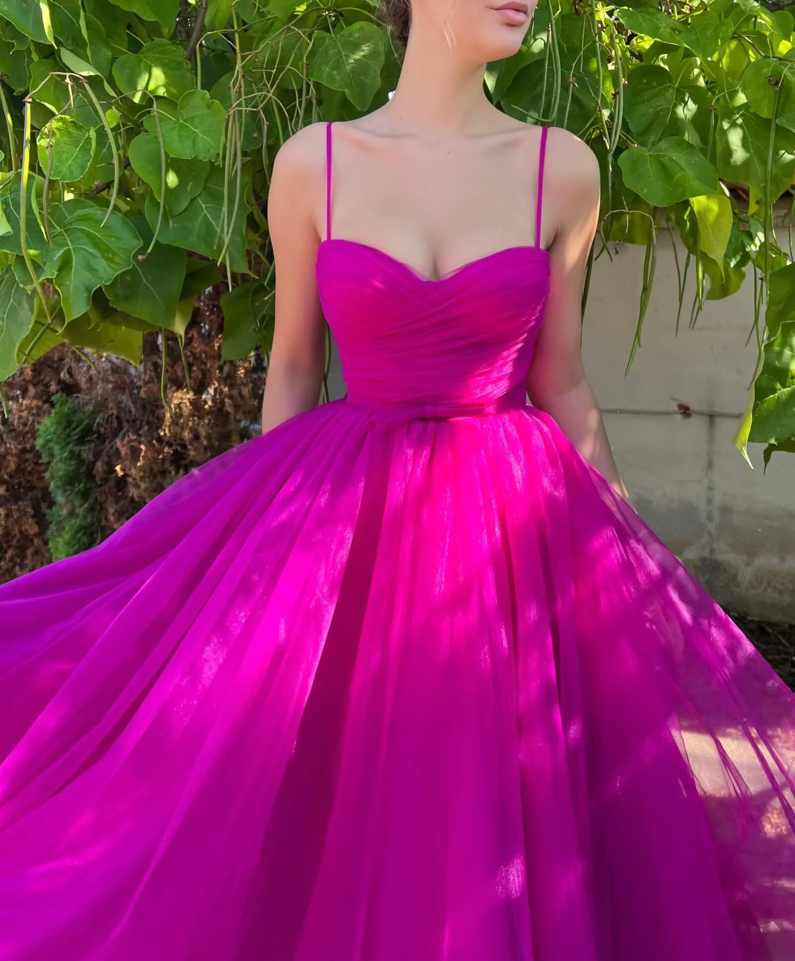 Robe De Bal Sans Bretelles Mon Cheri - Corail/rose - Taille 4 - Occasion Très Bon état - Livraison Gratuite