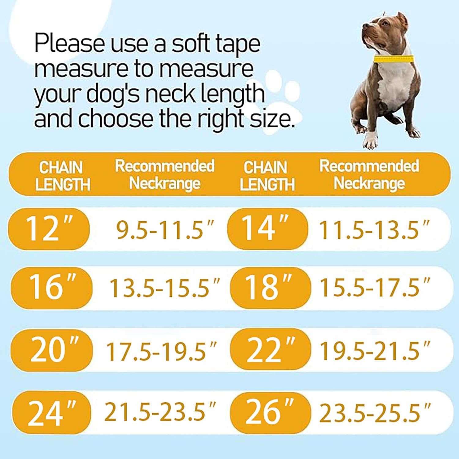 BAOBOTE Gold Dog Chain Collar Walking Metal Chain Collar with Design Secure Buckle,14MM Heavy Duty Cuban Link Chain Training Collar for Small Medium Large Dogs(22" Silver)
