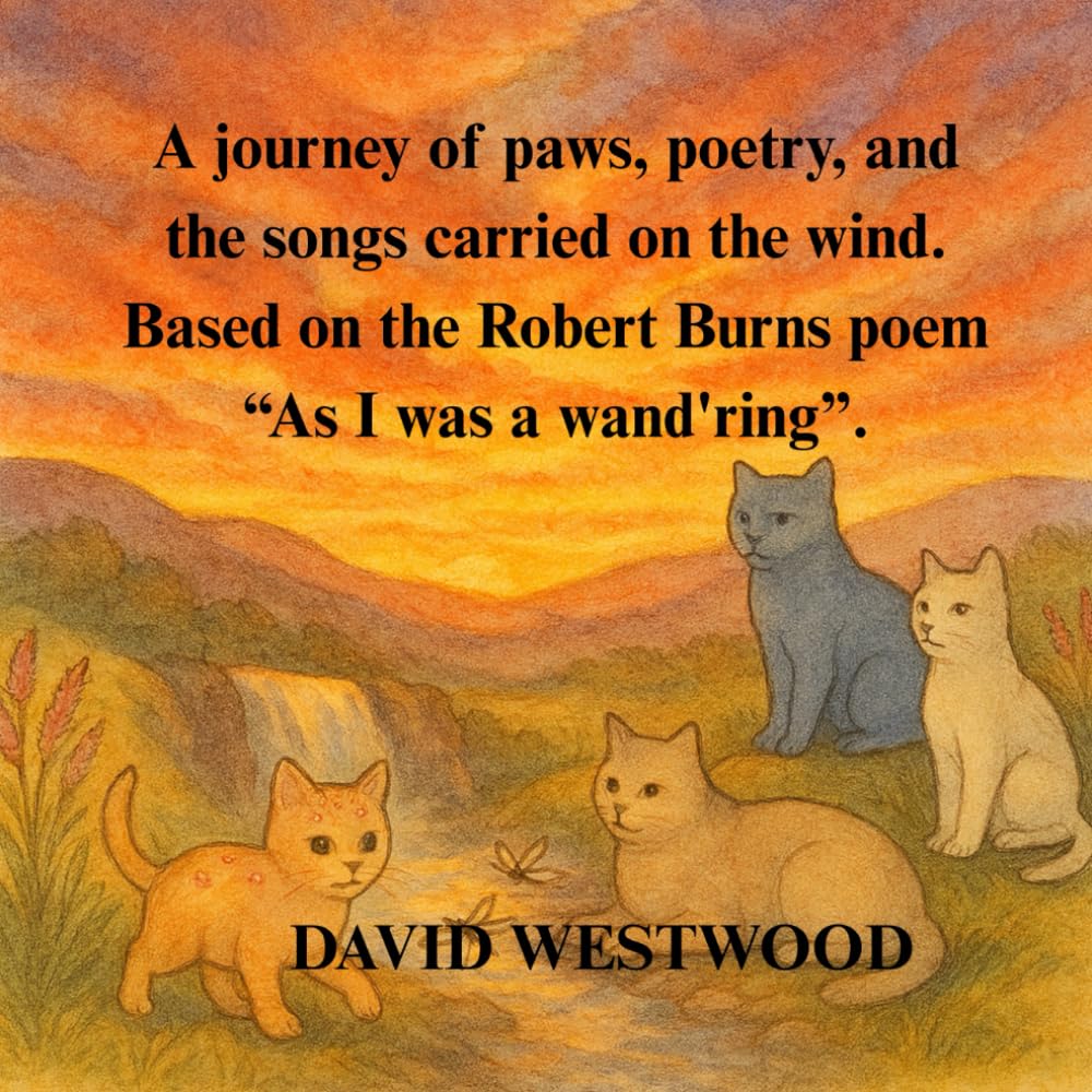 A journey of paws, poetry, and the songs carried on the wind. Based on the Robert Burns poem “As I was a wand'ring”. (Robert Burns for children)