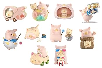 【Rゴースト】　子豚LULU 猫との暮らし6点セット Rゴースト】 子豚LULU 猫との暮らし6点セット 公式】TOYZEROPLUS