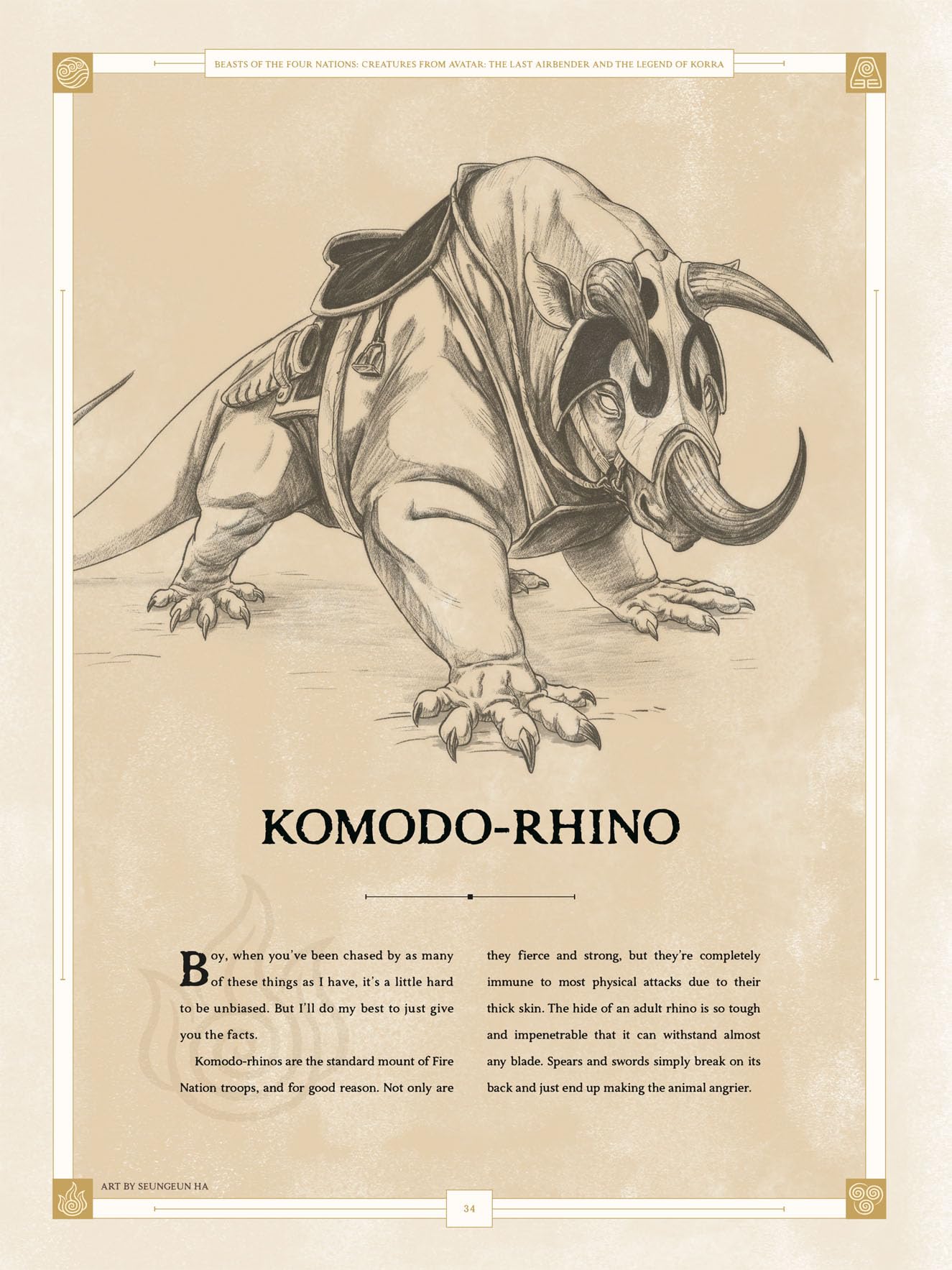 Beasts of the Four Nations: Creatures from Avatar: The Last Airbender and The Legend of Korra