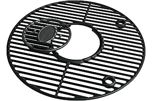 Akorn Compatible Round Grill Grate for Grilling Enthusiasts