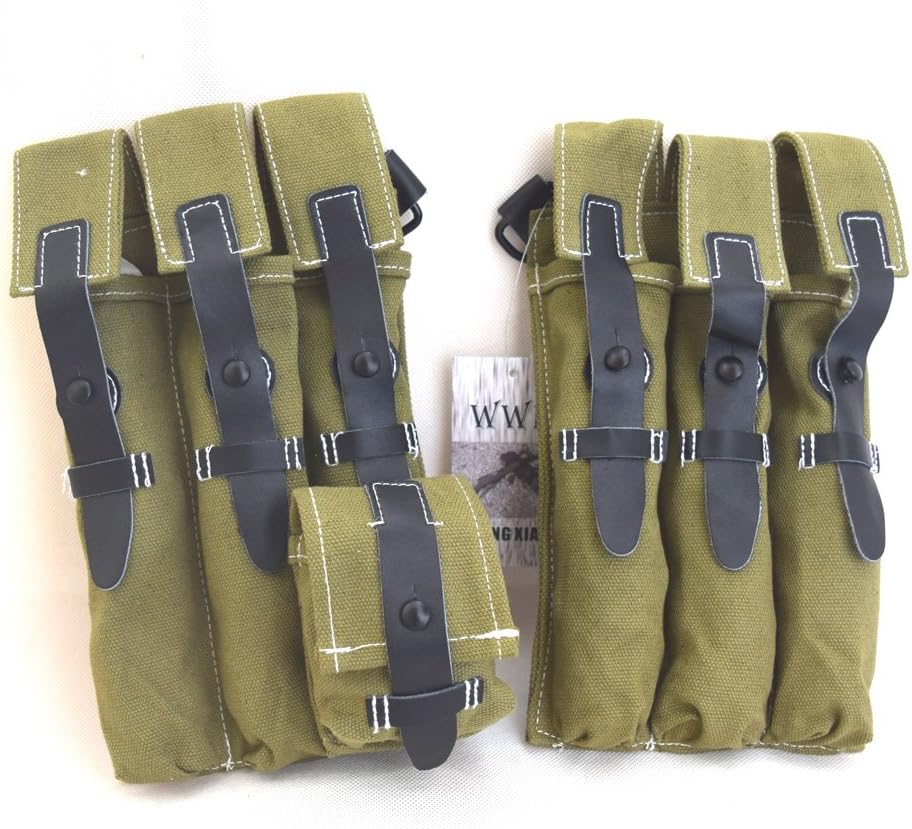WW2 German Army Wehrmacht MP38 MP40 Ammo Ammunition Pouch