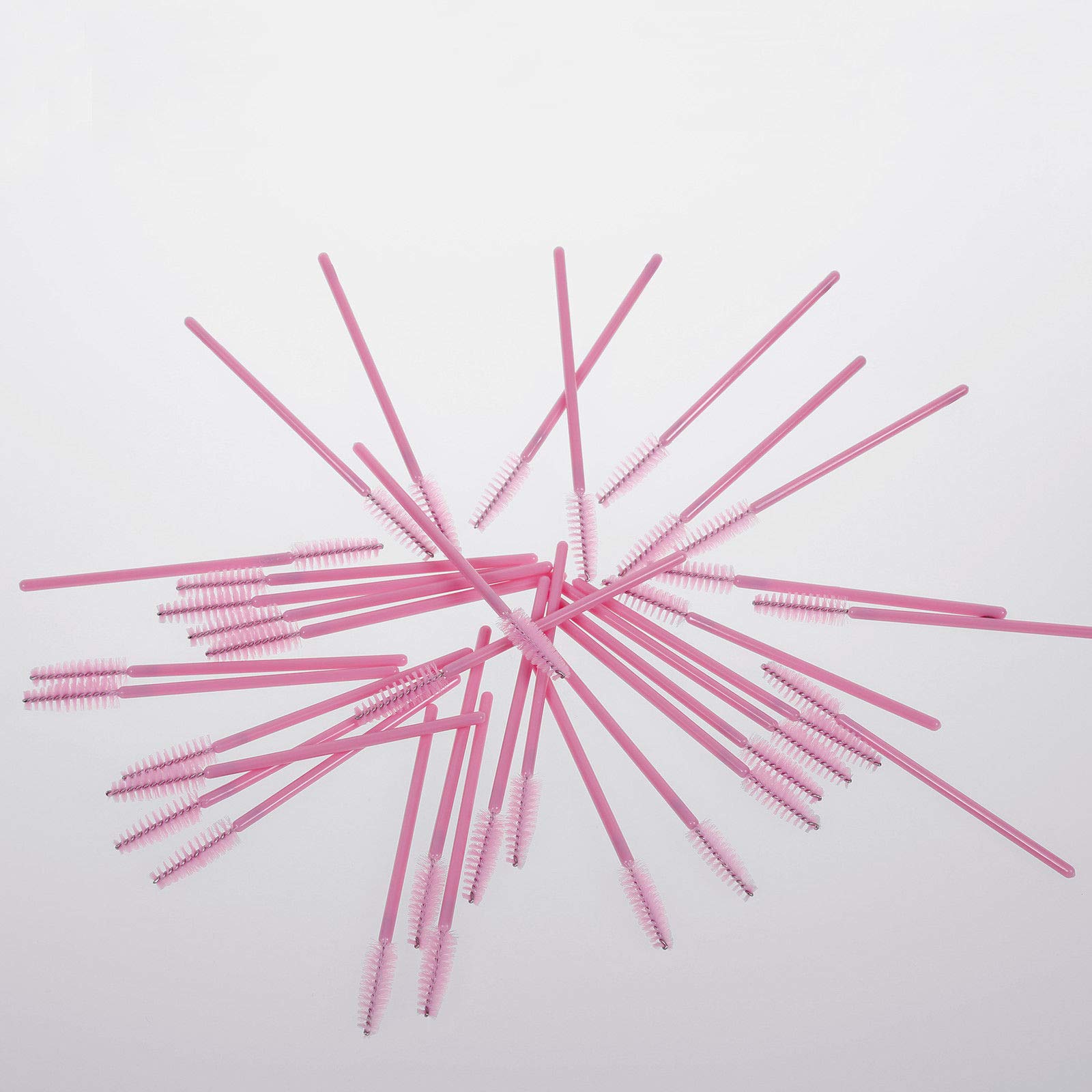 Set de 3 colores de extensión de pestañas, cepillo para pestañas.